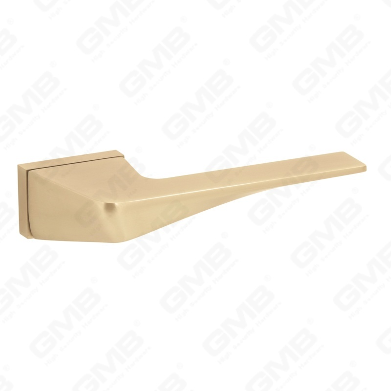 New Modern House Decoration Aluminum Door Handle on Round Rosette