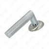 New Modern House Decoration Aluminum Door Handle on Round Rosette