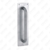 High Quality #304 Stainless Steel Door Handle Round Rose Lever Handle (SH86-SY66-SS)