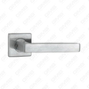 High Quality #304 Stainless Steel Door Handle Round Rose Lever Handle (SH97-SY35-SS)