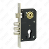 High Security Mortise Door lock 3 pin Steel deadbolt Steel Zamak latch cylinder hole Lock Body (9011SR-3R)