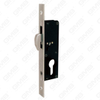 High Security Aluminum Door Lock Narrow Lock cylinder hole Lock Body hook lock for sliding door (Z0235B-2-K2)