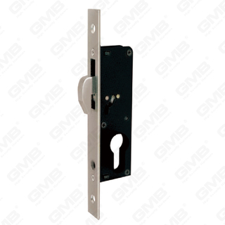High Security Aluminum Door Lock Narrow Lock cylinder hole Lock Body hook lock for sliding door (Z0235B-2-K2)