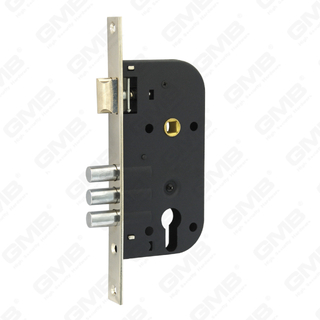 High Security Mortise Door Lock Steel or Zamak deadbolt Steel or Zamak latch 3ROD Lock Body (310-45A)