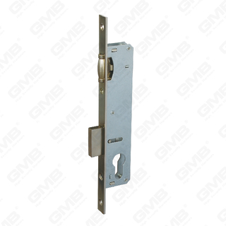 High Security Aluminum Door Lock Narrow Lock cylinder hole roller latch Lock Body (165-20R 25R 30R 35R)