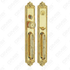 Brass Outside Villa Door Handle Application locd American luxurious locks (UT9801-GPB)