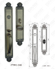 High Security Zinc Alloy Outside Villa Door Handle top grade in China (ZT9841-DAB)
