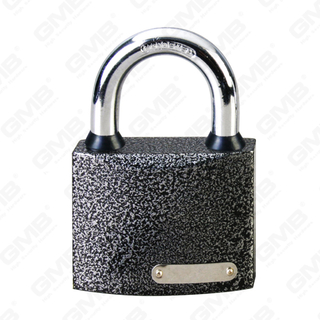 Brass cylinder Solid iron body with plastic painted surface Iron Padlock（047）