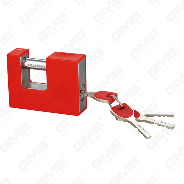 Plastic Covered Rectangular Disc Padlock (192)