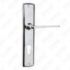 Door Handle Pull Wooden Door Hardware Handle Lock Door Handle on Plate for Mortise Lockset by Zinc Alloy or Steel Door Plate Handle (4630)