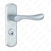 Oxygenate Aluminium Door Handle on Plate Plate Door Handle (G377-G80)