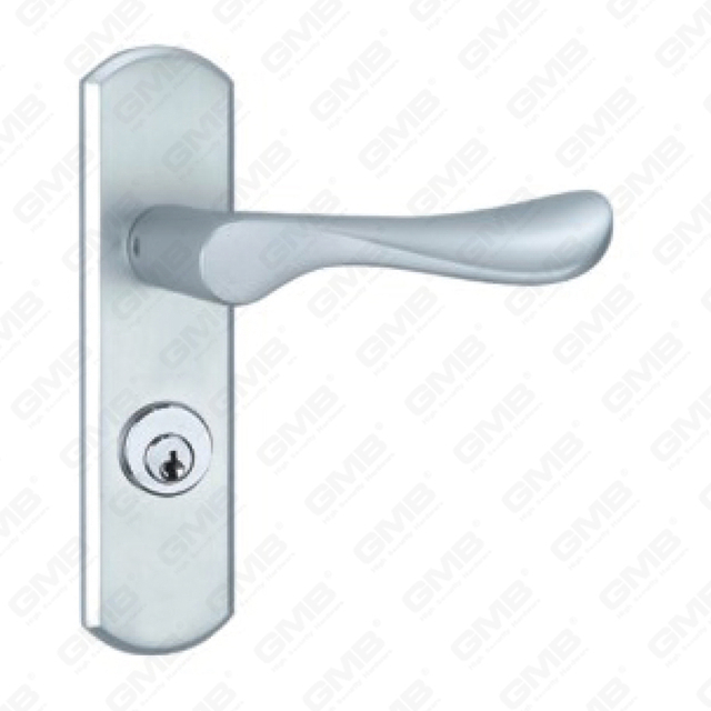Oxygenate Aluminium Door Handle on Plate Plate Door Handle (G377-G80)
