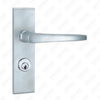 Oxygenate Aluminium Door Handle on Plate Plate Door Handle (G375-G53)