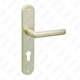 Oxygenate Aluminium Door Handle on Plate Plate Door Handle (218)