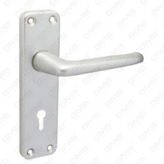 Oxygenate Aluminium Door Handle on Plate Plate Door Handle (39913)