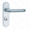 Oxygenate Aluminium Door Handle on Plate Plate Door Handle (G367-G10)
