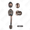Antique Brass Finish Zinc Alloy Grip Handles Lock [9911]