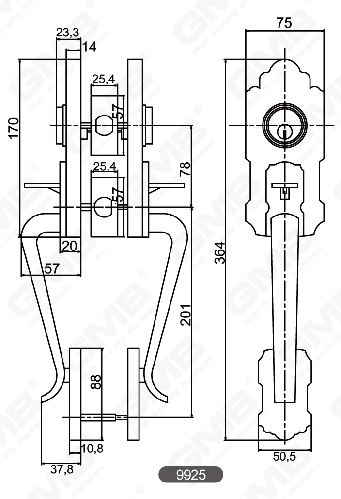 01 Grip Handle Lock Series-32