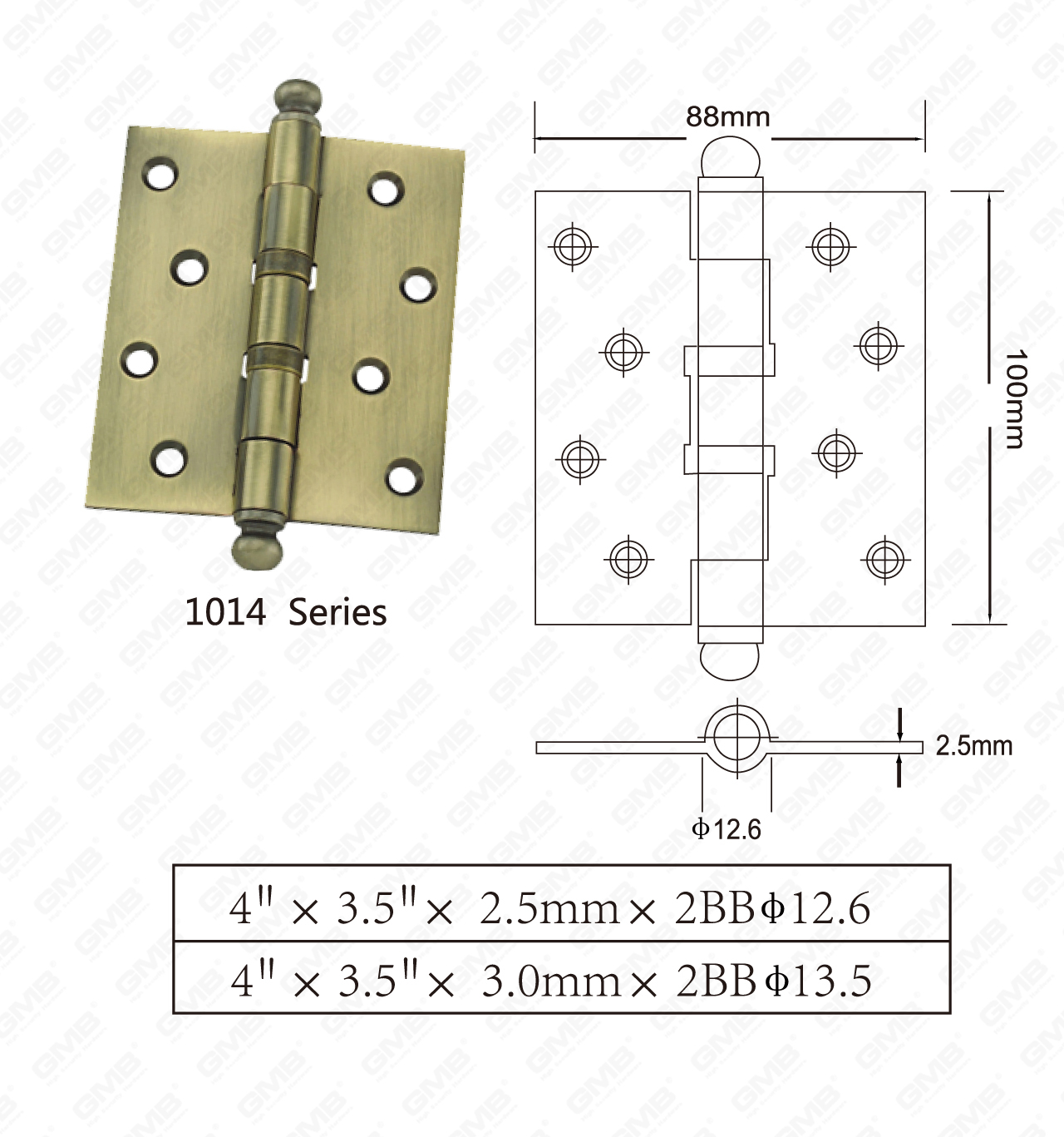 Steel Hinge Series_1014-30