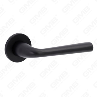 New Modern House Decoration Aluminum Door Handle on Round Rosette