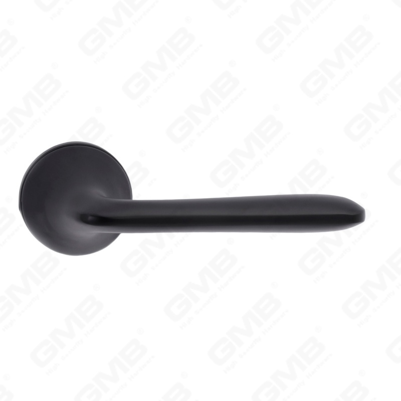 New Modern House Decoration Aluminum Door Handle on Round Rosette