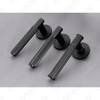 New Modern House Decoration Aluminum Door Handle on Round Rosette