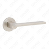 New Modern House Decoration Aluminum Door Handle on Round Rosette