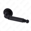 New Modern House Decoration Aluminum Door Handle on Round Rosette