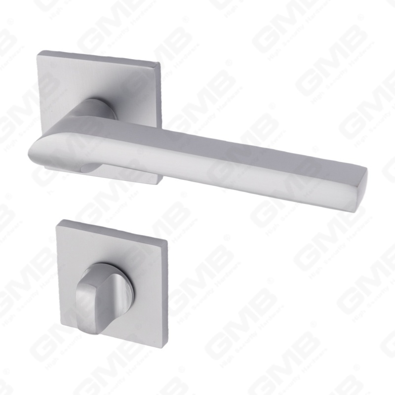 New Modern House Decoration Aluminum Door Handle on Round Rosette