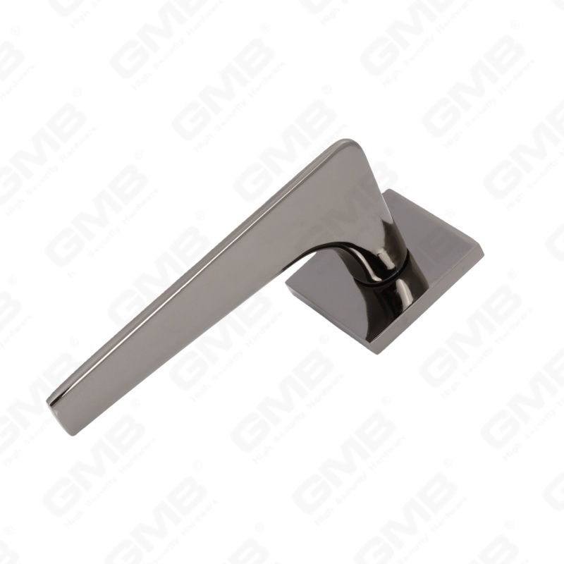 New Modern House Decoration Aluminum Door Handle on Round Rosette