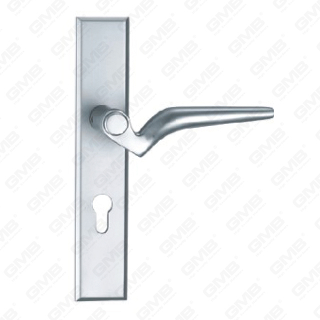 Oxygenate Aluminium Door Handle on Plate Plate Door Handle (G505-G81)