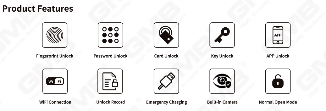 INTERIOR & APARTMENT SMART LOCK(651)