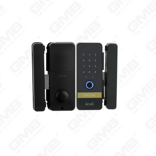 High Security Fingerprint/RFID Card/WiFi/Tuya/TT APP Digital Smart Glass Door Lock (255)