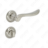 New Modern House Decoration Aluminum Door Handle on Round Rosette