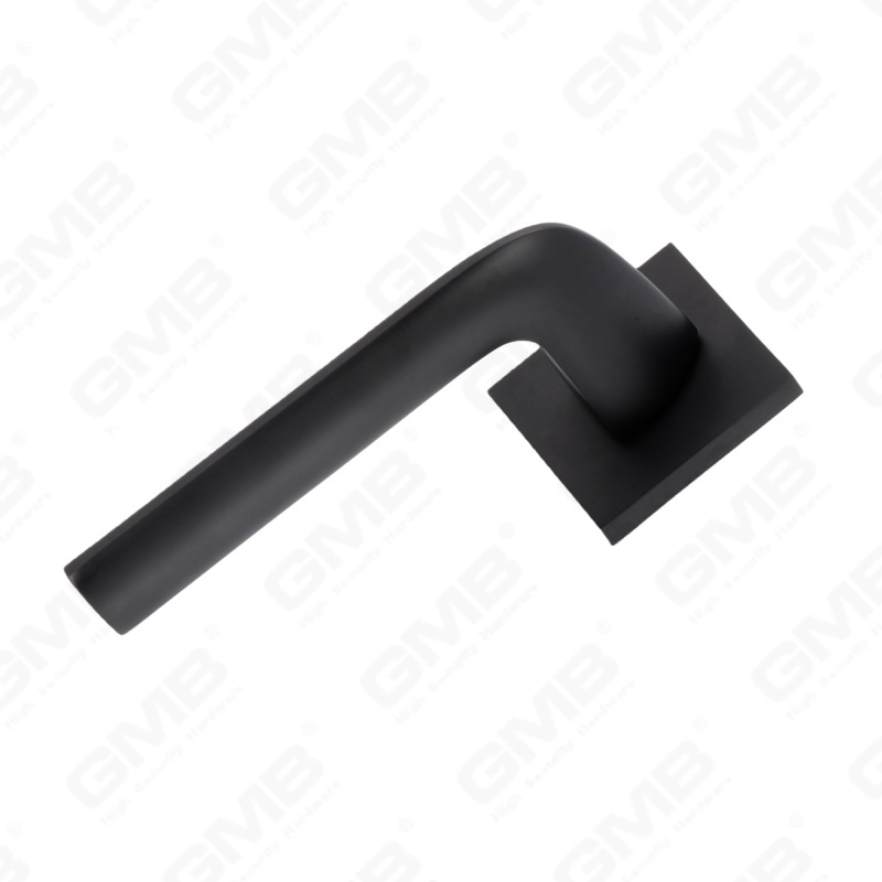 New Modern House Decoration Aluminum Door Handle on Round Rosette