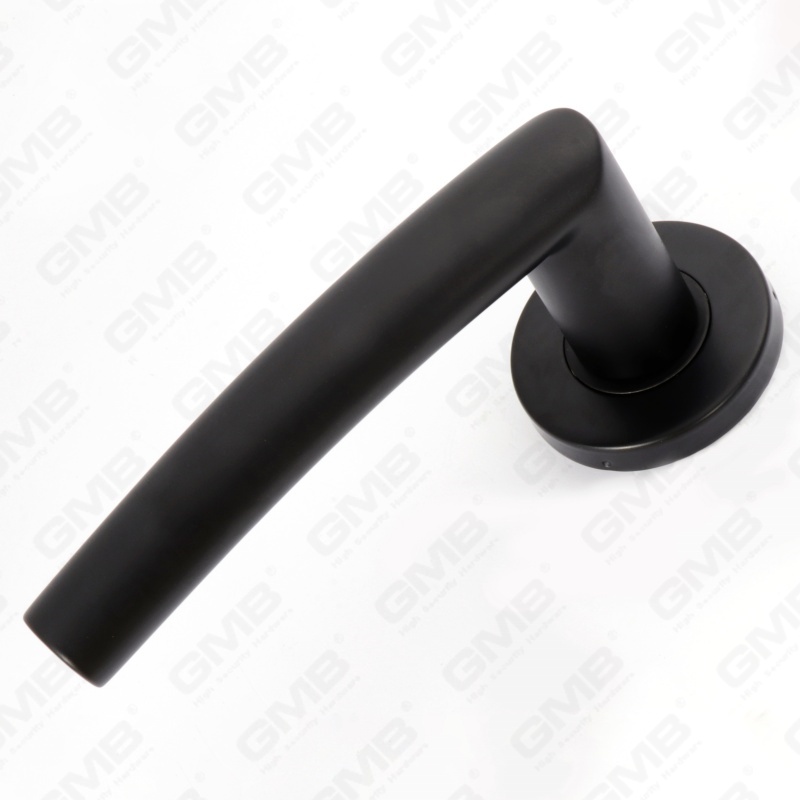 High Quality BS En1906 Grade 4 SUS304 Stainless Steel Entry Round Rose Interior Door Lever Handle (LHT015)