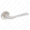 High Quality BS En1906 Grade 4 SUS304 Stainless Steel Entry Round Rose Interior Door Lever Handle (LHT032)