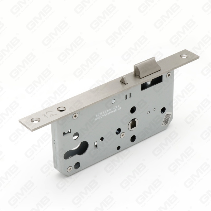 CE UL Standard Security Euro Fire Rated Sash SUS Stainless Steel Commerical High Quality Night Latch Mortise Door Lock (72NF) (6072NF)
