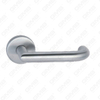 High Quality #304 Stainless Steel Door Handle Round Rose Lever Handle (SH99-SY10-SS)
