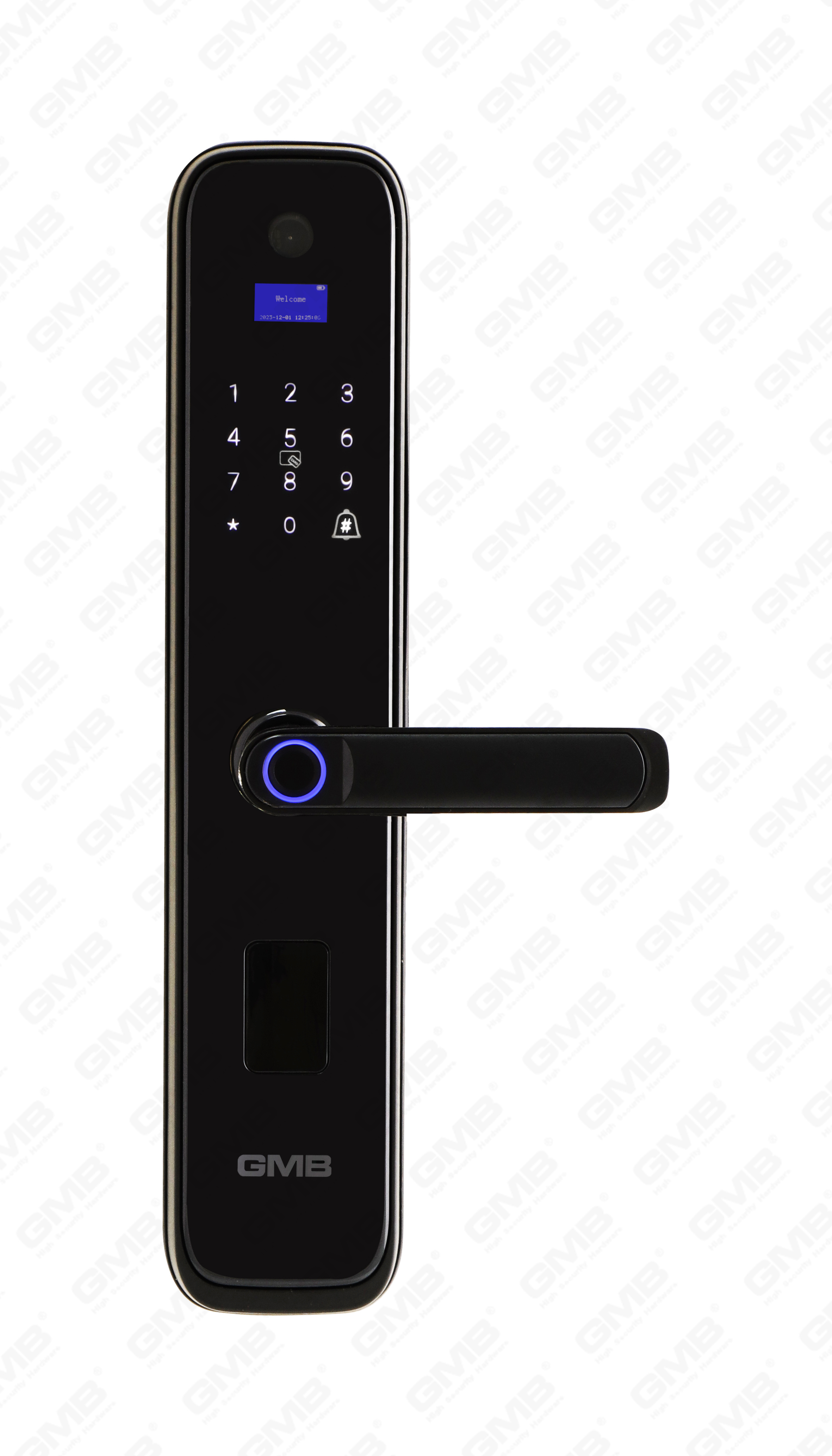High Security Fingerprint/RFID Card/WiFi/Tuya/Tt APP/ with Camera Intelligent Anti-Peep Digital Smart Door Lock (932)