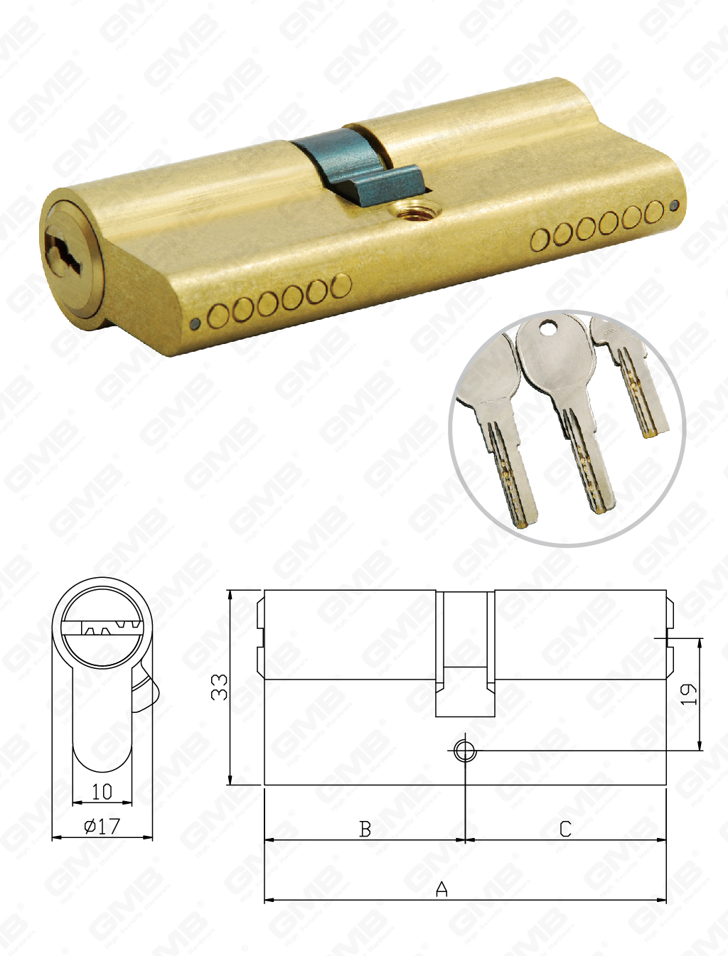 03 High Security Cylinder_GMB-CY-36-34