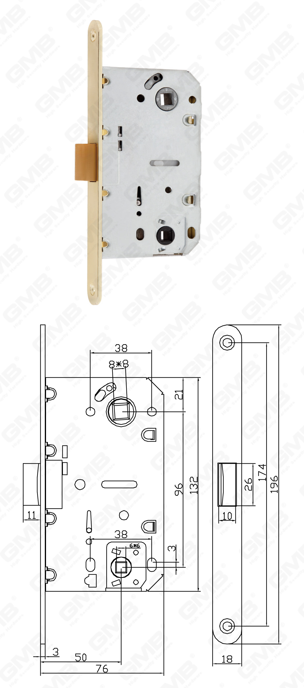 02 Mortise Lock_410B-S-2-64
