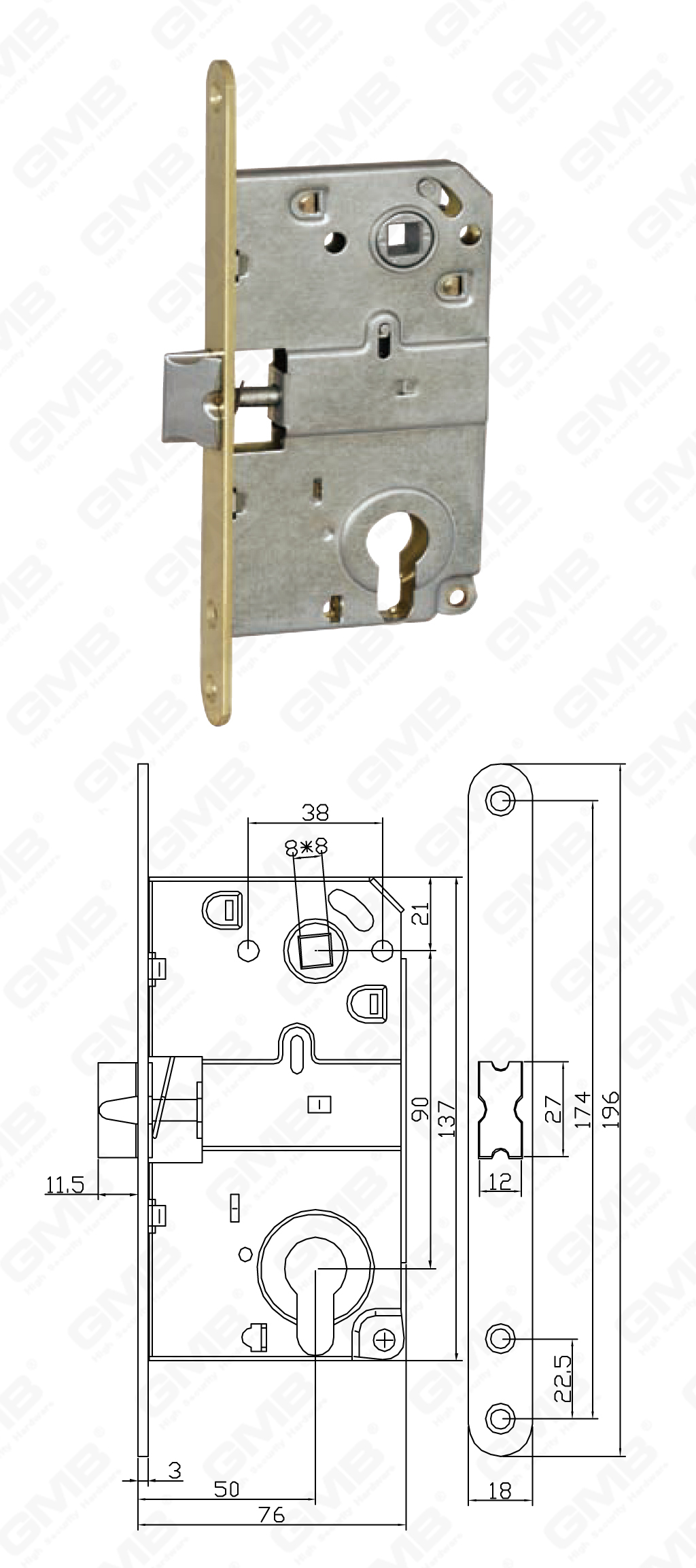 02 Mortise Lock_410C-48
