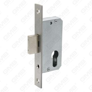 High Security Aluminum Door Lock Narrow Lock roller latch lock cylinder hole Lock Body (0025 0035)