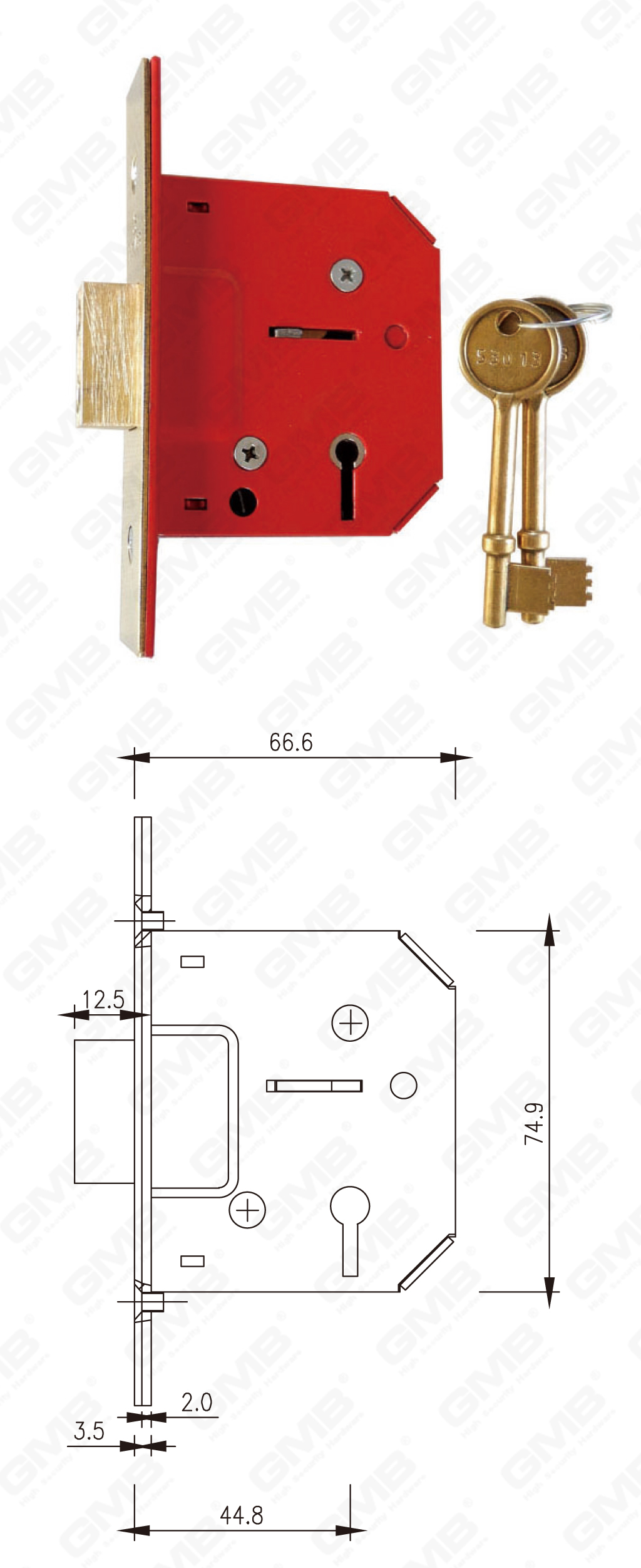 06 Lever lock_D5L 2.5-14