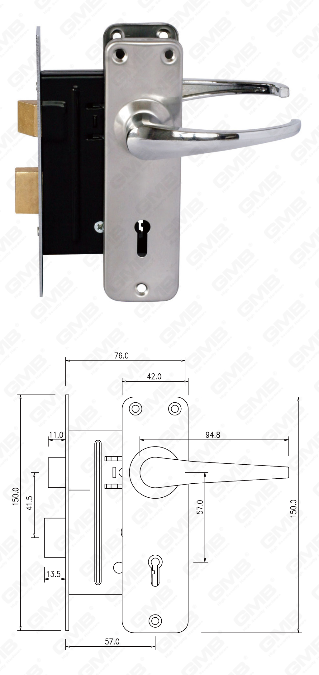 07 Lock set_694AL-12