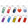 Luggage combination lock padlock