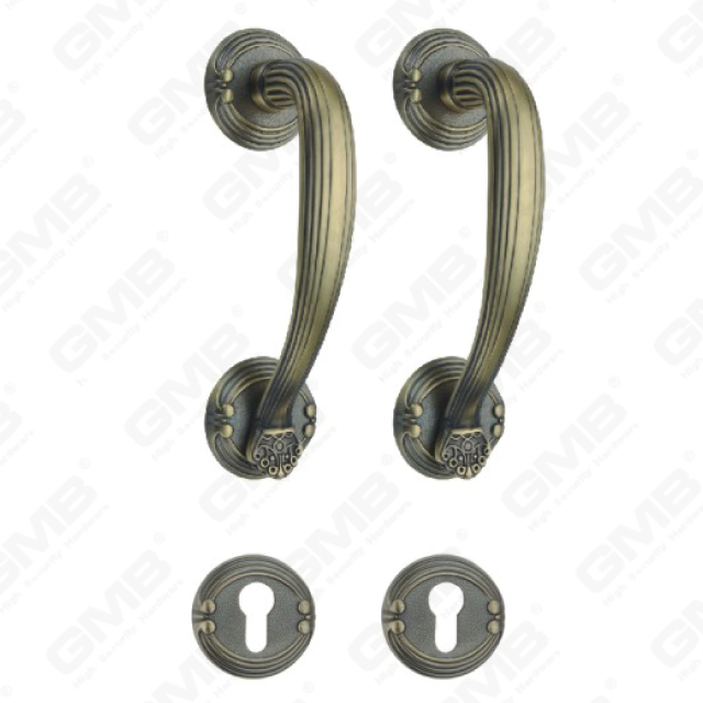 Luxury Outside Door Big Zinc Alloy Classic Pull Handle (ZF03S-EL841-H-DAB)