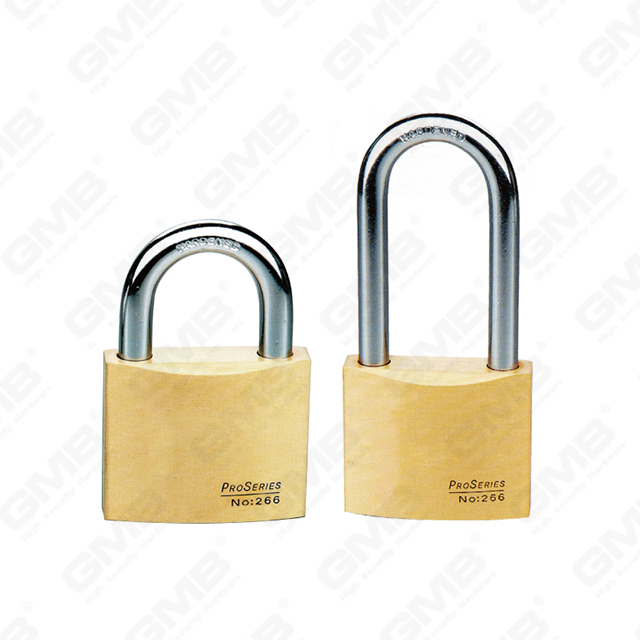 Brass Brush Padlock (BB010)
