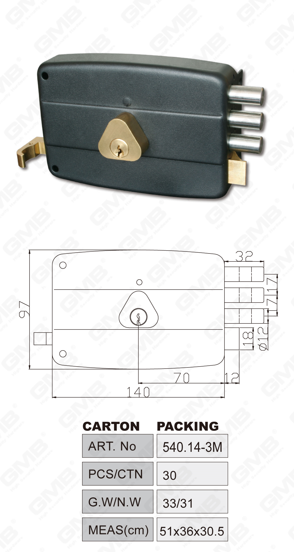 05 Rim Lock_540.14-3M-10